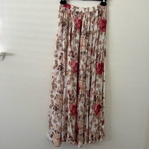 Vintage floral skirt